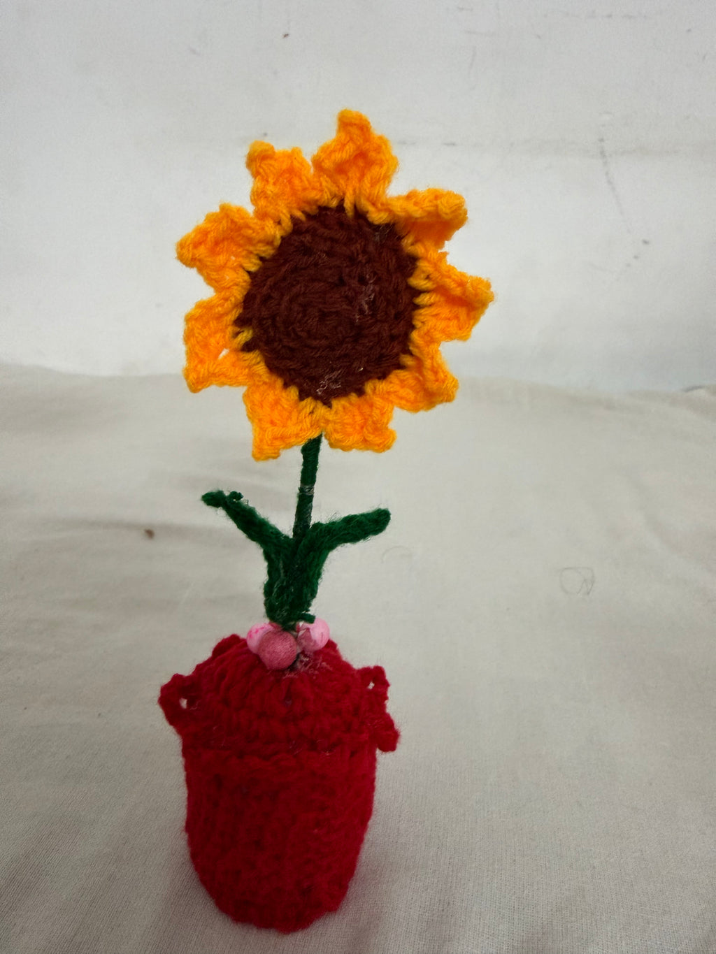 Sunny Promise – Handcrafted Crochet Sunflower Keepsake