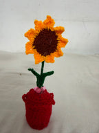 Sunny Promise – Handcrafted Crochet Sunflower Keepsake