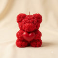 Rose Teddy Candle